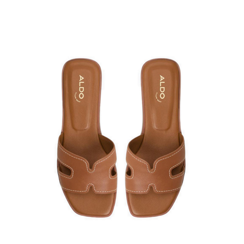 Itsandal Women's Flat Sandals - Medium Brown