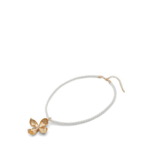 Chicadellicc Women's Necklace - Gold/Clear Multi