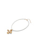 Chicadellicc Women's Necklace - Gold/Clear Multi