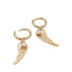 Angels Women's Earrings - Gold/Clear Multi