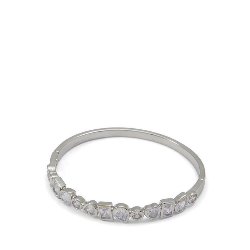Getalong Women's Bracelet - Silver/Clear Multi
