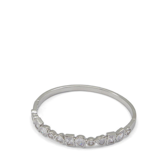 Getalong Women's Bracelet - Silver/Clear Multi
