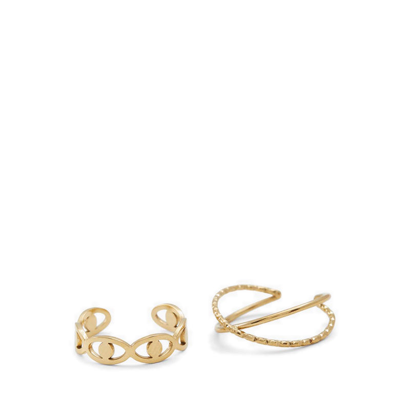 Twisted Women's Ring - Gold