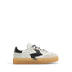 Retrostep Women's Fashion Athletics - White/Black
