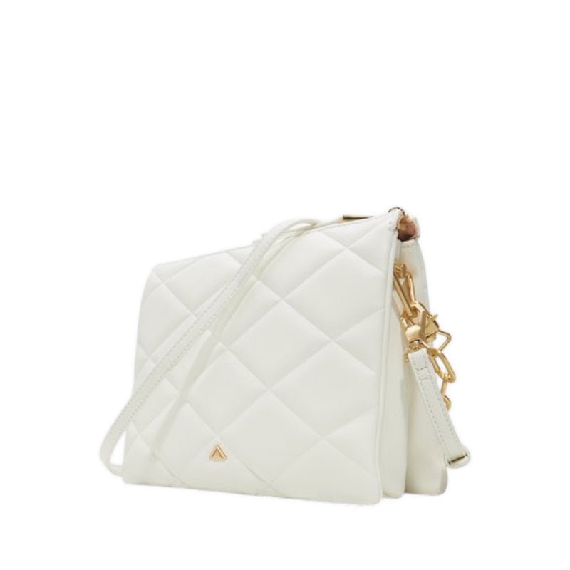 Softquilt Cross Body Bag - White