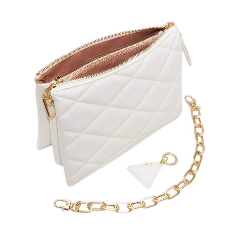 Softquilt Cross Body Bag - White