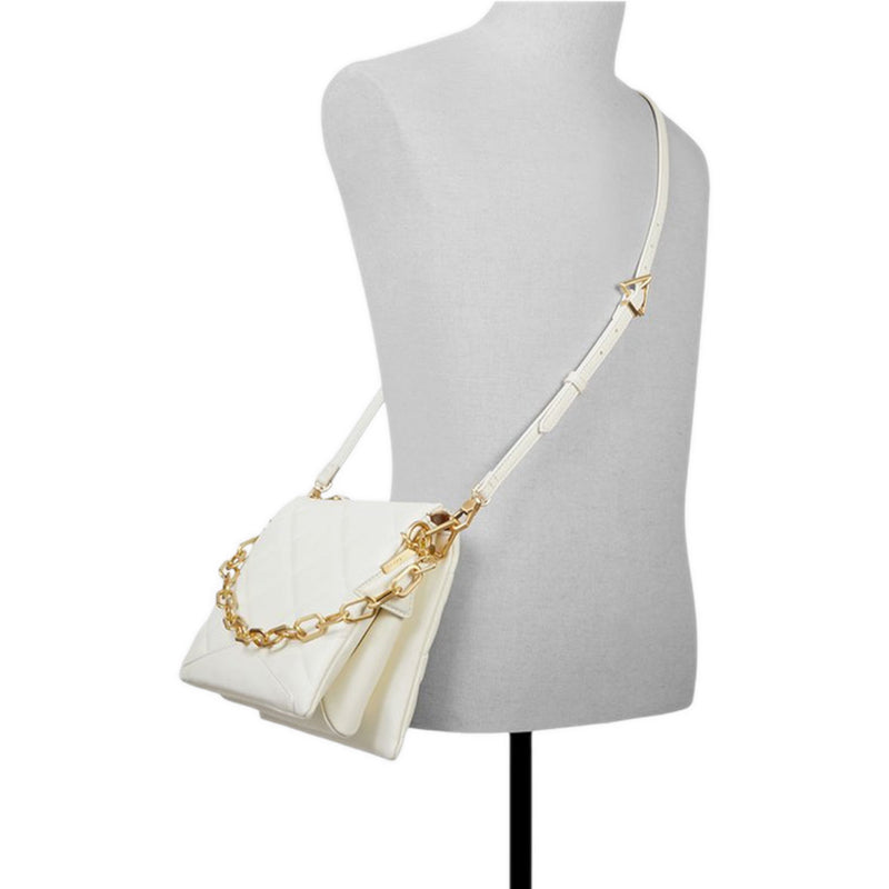 Softquilt Cross Body Bag - White