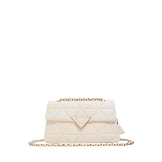 Softpuffquilt Cross Body Bag - Bone