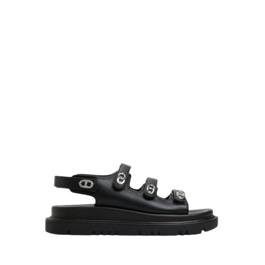 Halendar Women's Footbed Sandals - Black