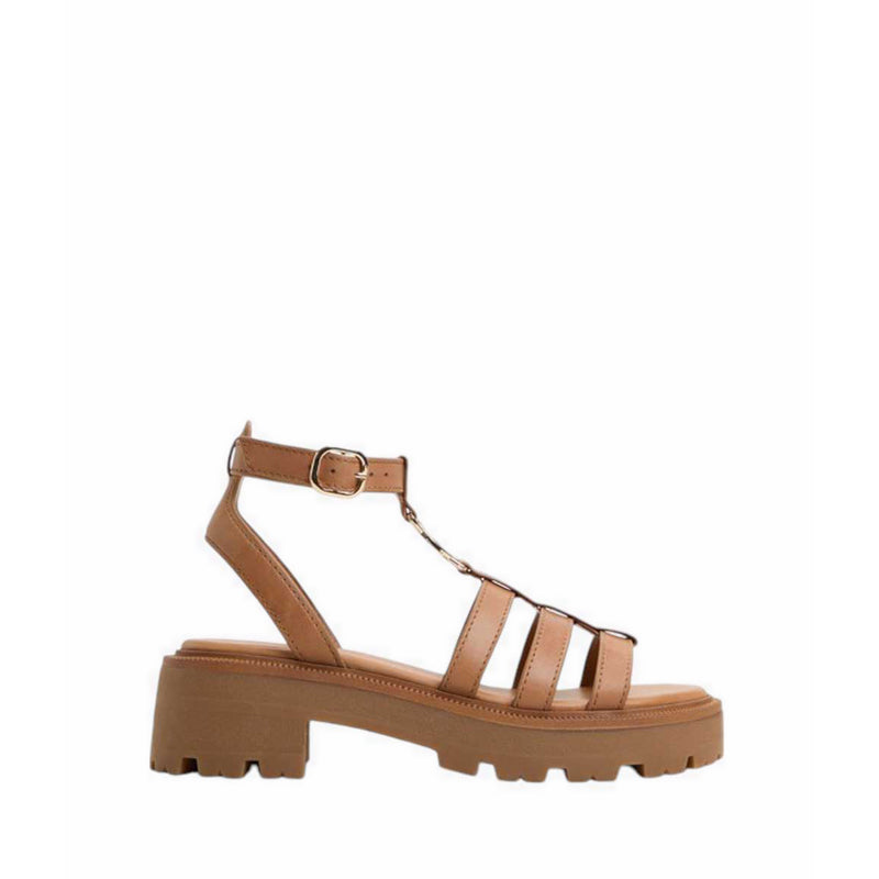 Lamington Women's Heeled Sandals - Medium Brown
