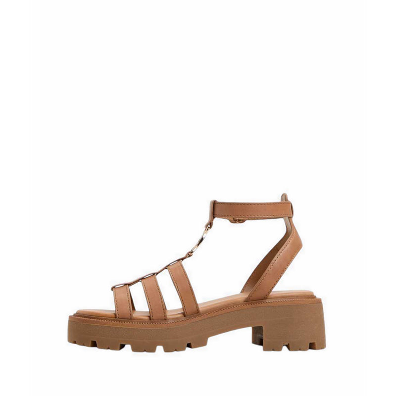 Lamington Women's Heeled Sandals - Medium Brown