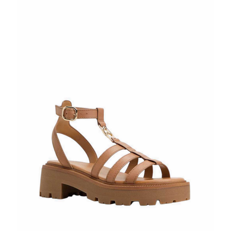 Lamington Women's Heeled Sandals - Medium Brown