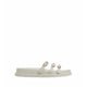 Zephyra Women's Footbed Sandals - White