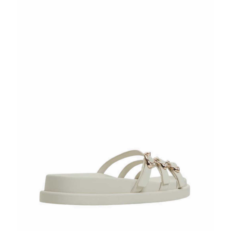 Zephyra Women's Footbed Sandals - White