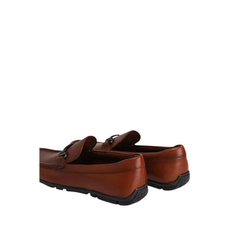 Prato-In Men's Slip Ons - Cognac