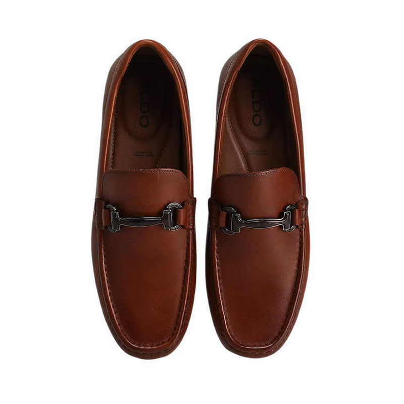 Prato-In Men's Slip Ons - Cognac