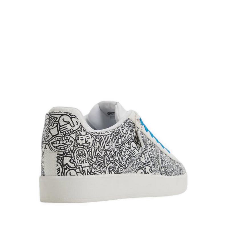 Aldo X Artist Series Tgoodman03 Lace Ups - White/Print