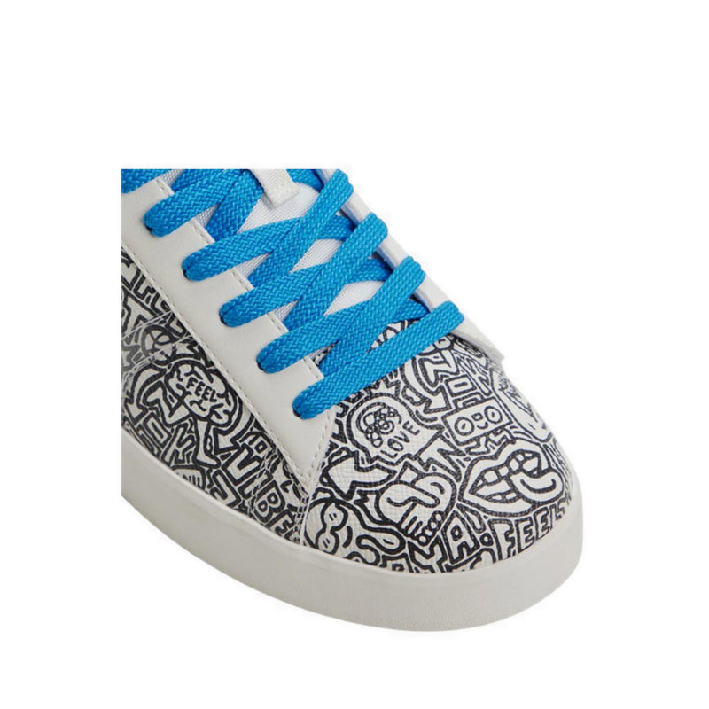 Aldo X Artist Series Tgoodman03 Lace Ups - White/Print