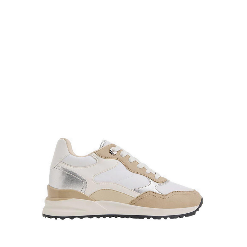 Pellex Women's Wedge Sneakers Beige Combo