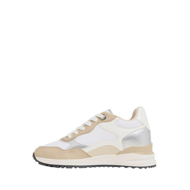 Pellex Women's Wedge Sneakers Beige Combo