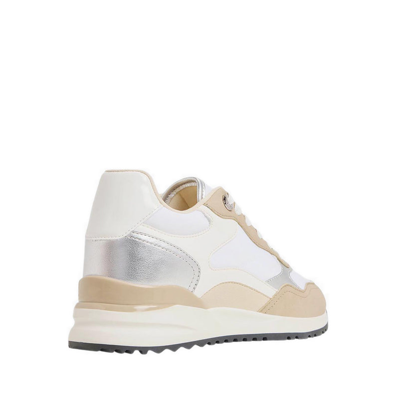 Pellex Women's Wedge Sneakers Beige Combo