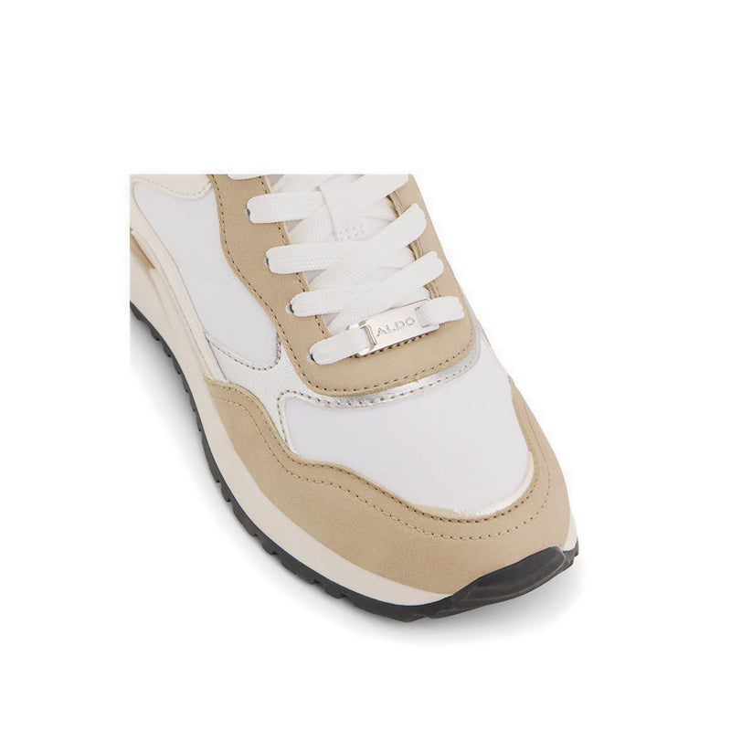 Pellex Women's Wedge Sneakers Beige Combo