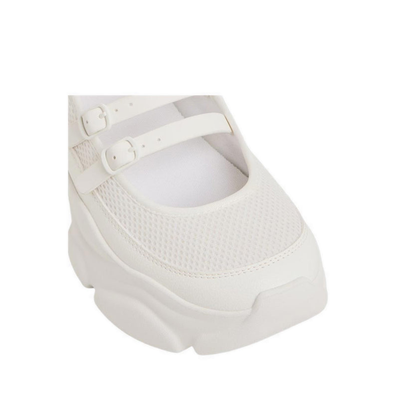Aethera Women's Mary Janes - White