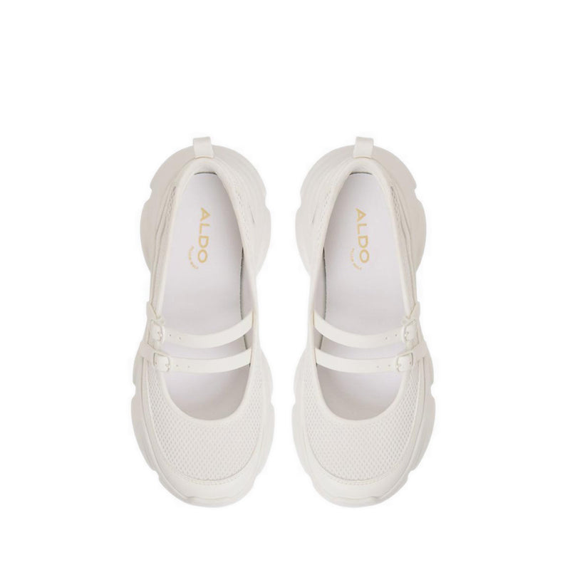 Aethera Women's Mary Janes - White