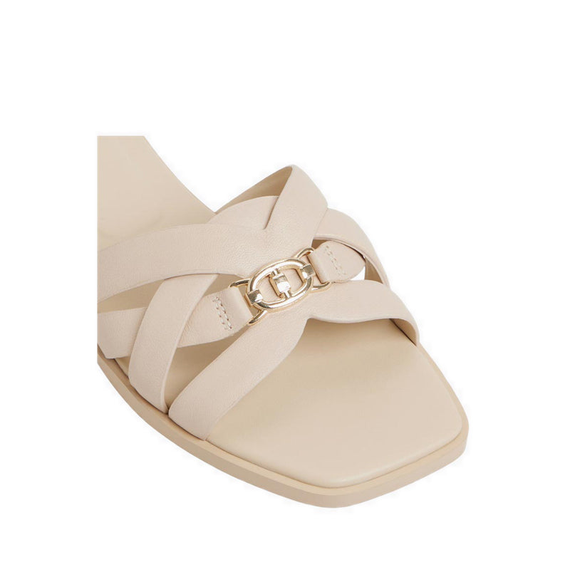 Jennaleriel-In Women's Flat Sandals - Light Beige