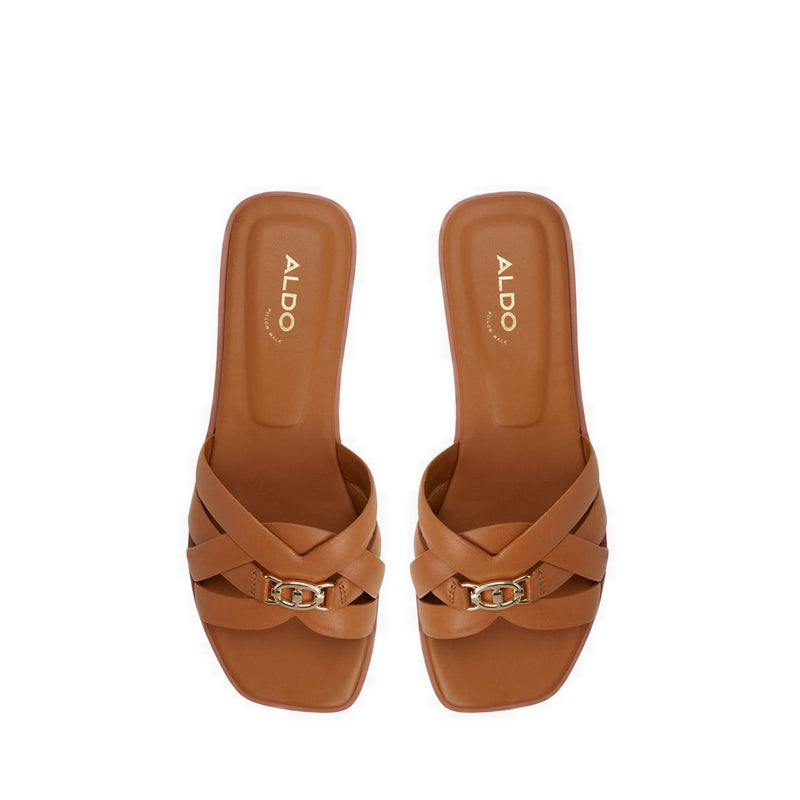 Aldo Jennaleriel-In Women's Flat Sandals - Medium Brown