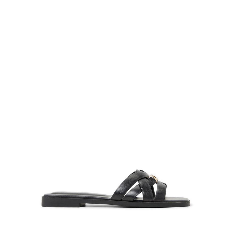 Jennaleriel -In Women's Flat Sandals Black