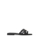 Jennaleriel -In Women's Flat Sandals Black