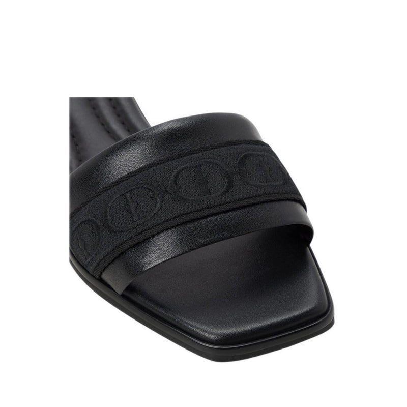 Tendre-In Women's Flat Sandals - Black