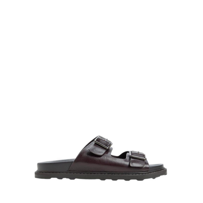 Kyro Men's Flat Sandals - Brown
