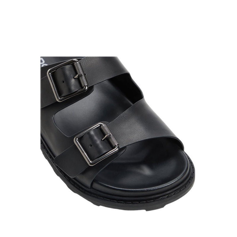 Kyro Men's Flat Sandals - Black