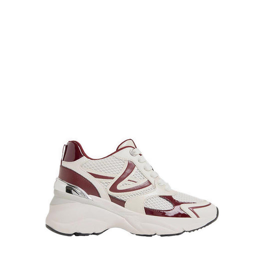 Brejos Women's Wedge Sneakers White Combo