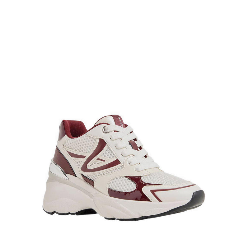 Brejos Women's Wedge Sneakers White Combo