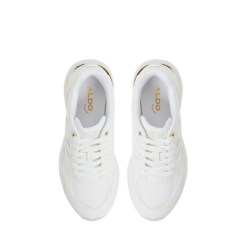 Brejos Women's Wedged Sneakers - White