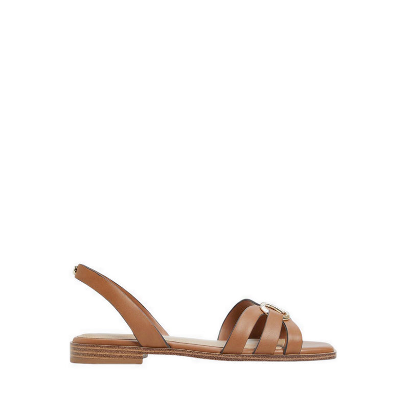 Nydirarin Women's Flat Sandals - Medium Brown