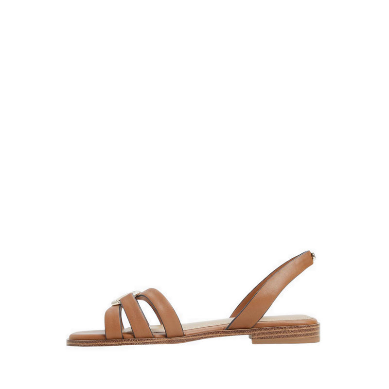 Nydirarin Women's Flat Sandals - Medium Brown