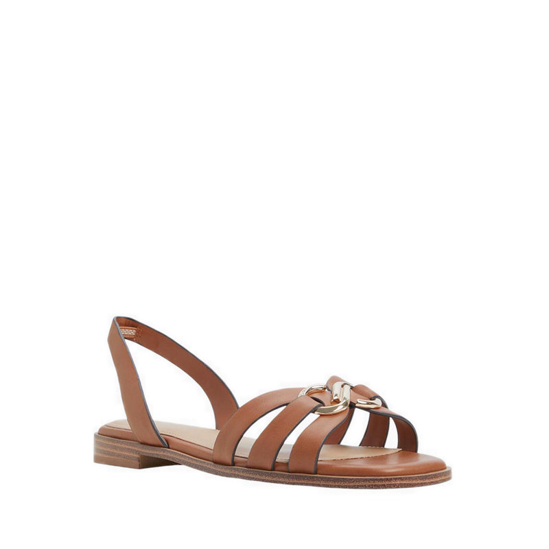 Nydirarin Women's Flat Sandals - Medium Brown