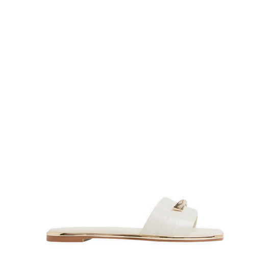Darlina Women's Flat Sandals - White/Bone