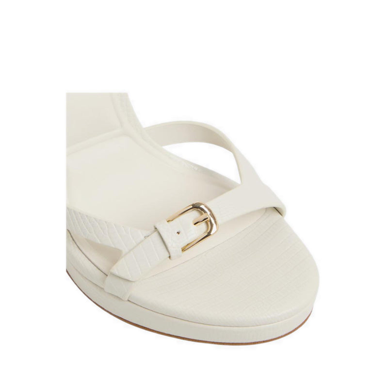 Onaonwan Women's Heeled Sandals - White/Bone
