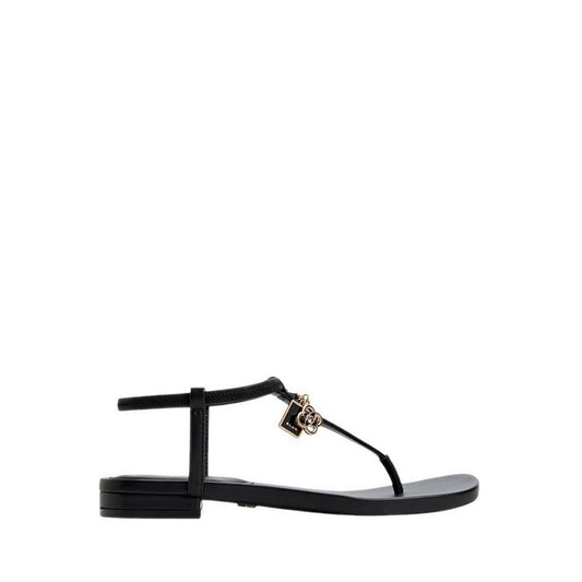 Adwelahar Women's Flat Sandals - Black
