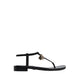 Adwelahar Women's Flat Sandals - Black