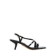 Lendacan Women's Heeled Sandals Black