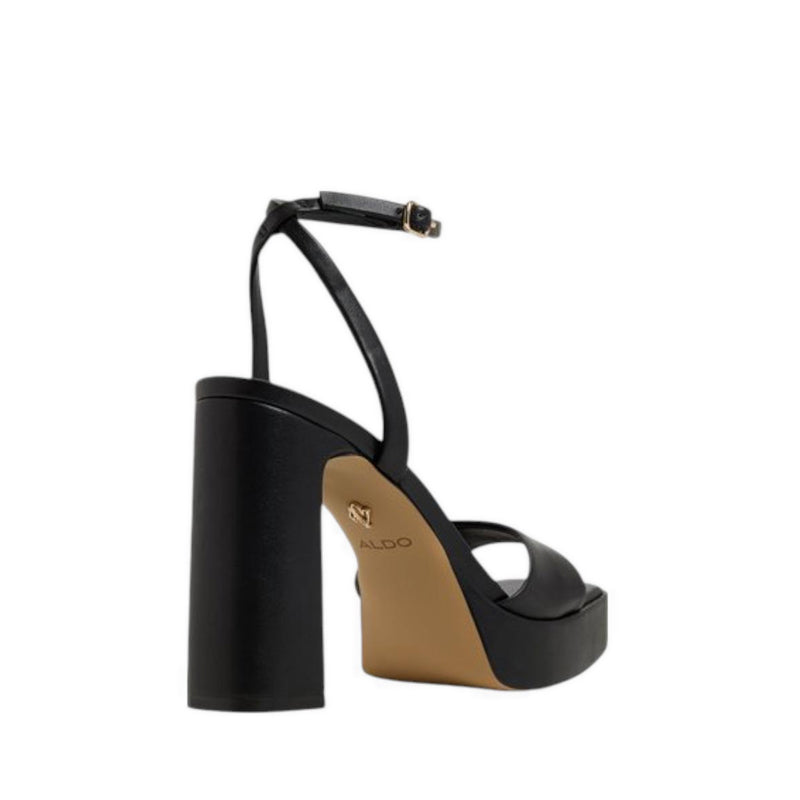 Lothon Women's Heeled Sandals - Black