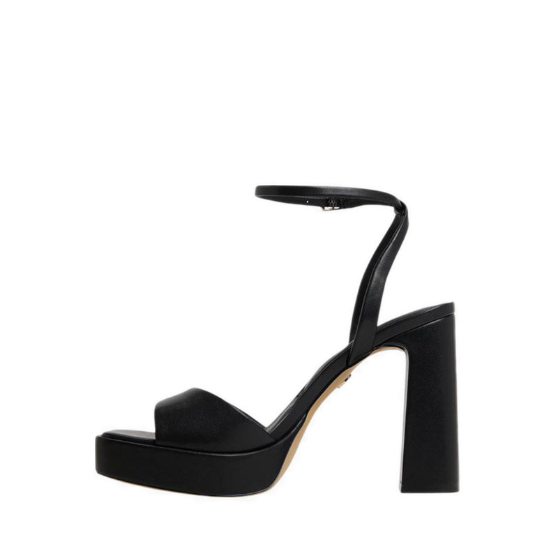 Lothon Women's Heeled Sandals - Black