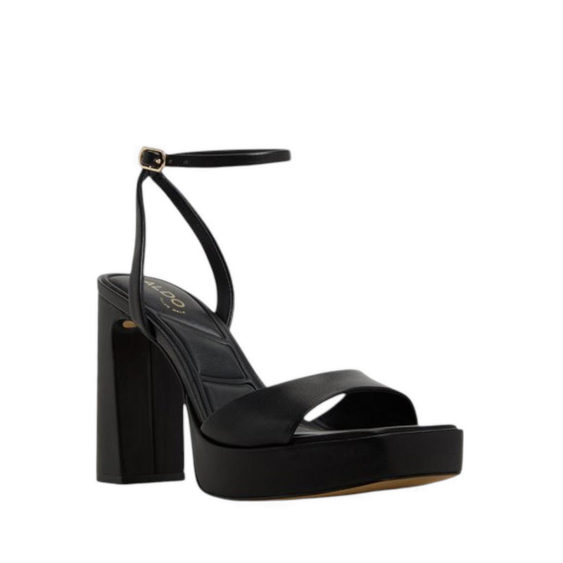 Lothon Women's Heeled Sandals - Black