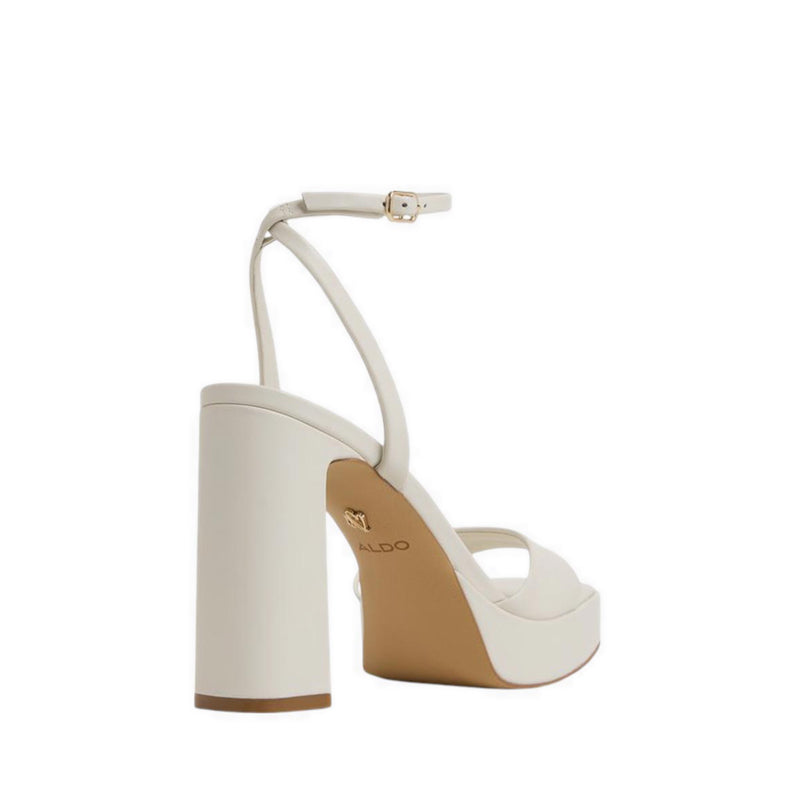 Lothon Women's Heeled Sandals - White/Bone